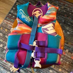 Hyperlite Wake Co. life jacket for boating or swimming